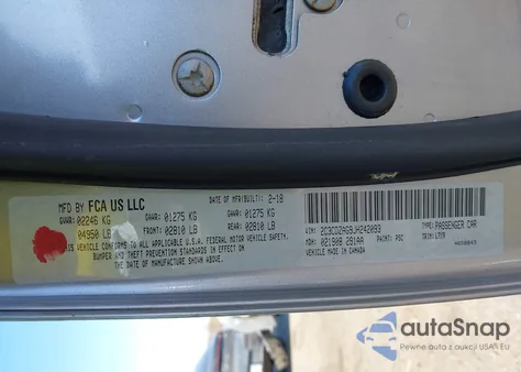 2018 Dodge Challenger Sxt from USA, damaged, VIN 2C3CDZAG9JH242093